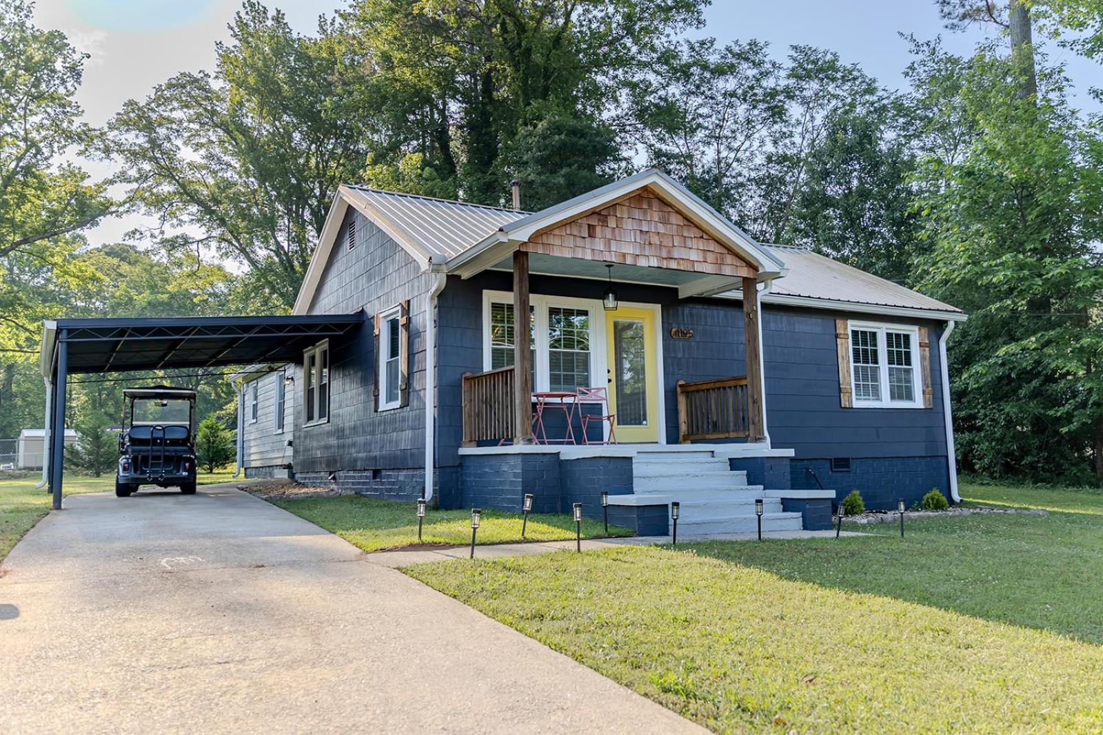 Blue Bungalow W/ Free Golf Cart 1/2 Mi From Square Covington Zewnętrze zdjęcie
